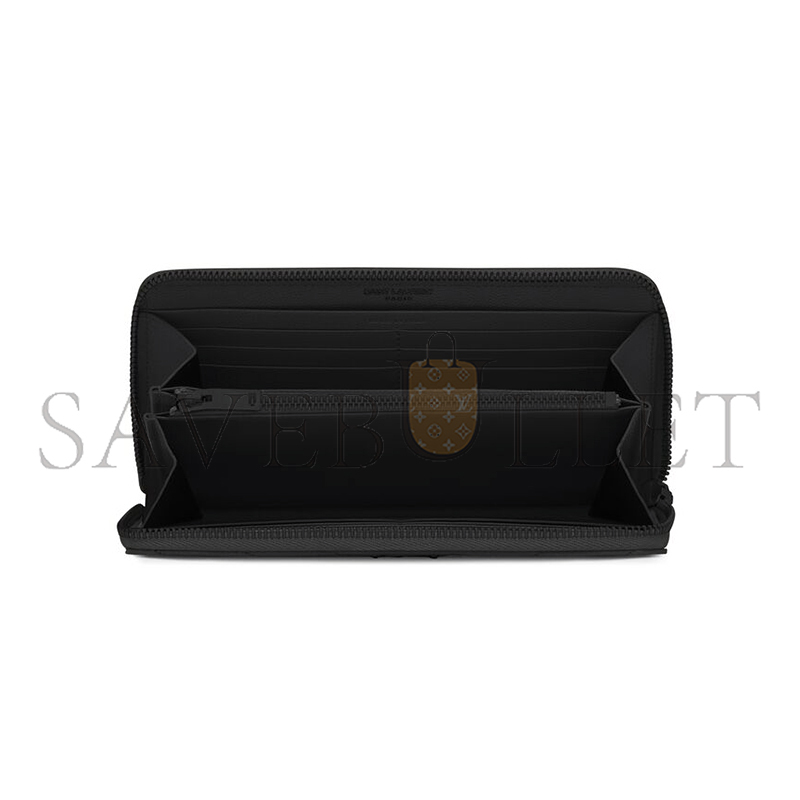 Y*L cassandre matelassÉ zip around wallet in grain de poudre leather 358094bow081000 (19*9.5*2.5cm)